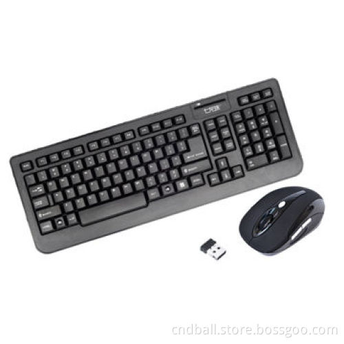 2.4GHz RF Laptop Combo with 1,000 to 1,600dpi Resolution